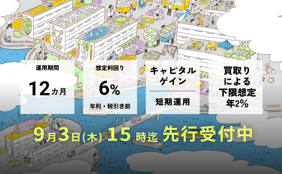 愛ある団地ファンド6号大阪住道